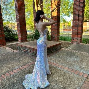 Iridescent Prom Dress